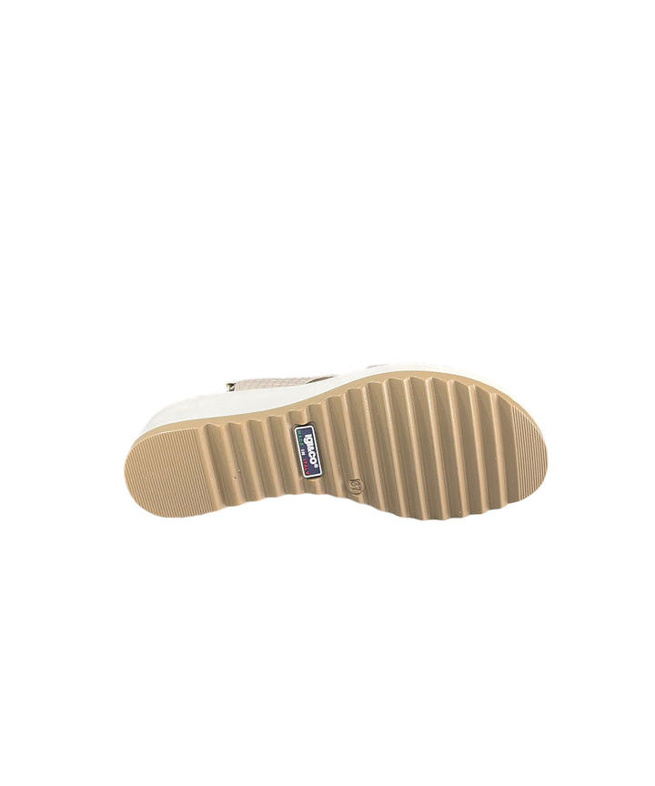 sandali donna pelle igi&co art. 3666022 champagne