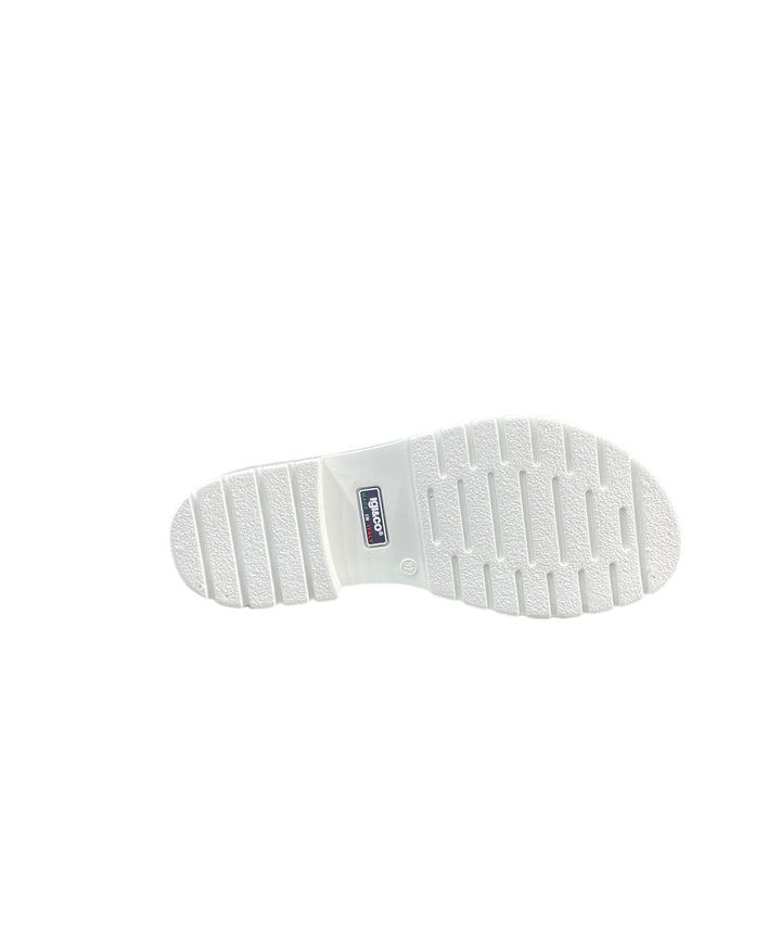 sandali ciabatta donna pelle igi&co art. 3675011 bianco
