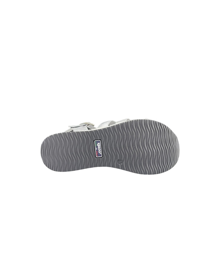sandali platform donna pelle igi&co art. 3678211 ARGENTO