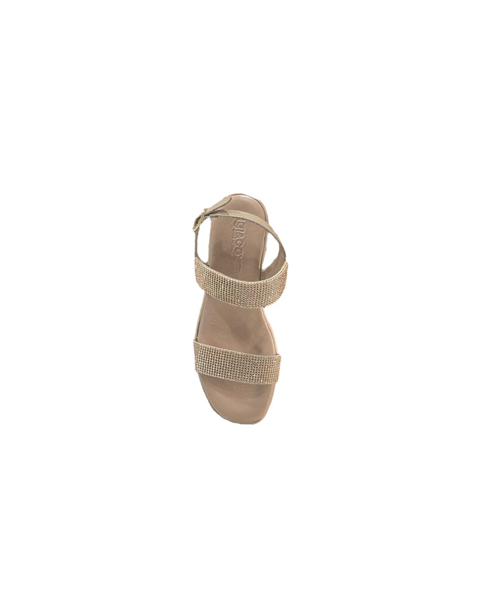 sandali donna pelle igi&co art. 3687022  taupe-cipria
