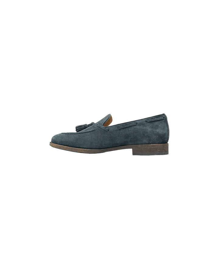 mocassini nappine uomo pelle frau art. 36e8 blu