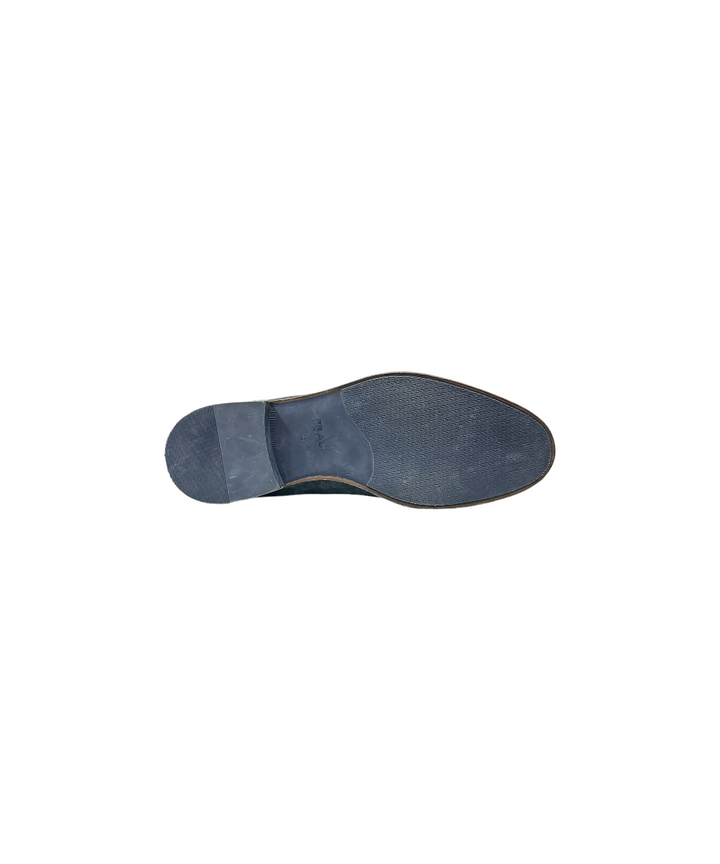 mocassini nappine uomo pelle frau art. 36e8 blu