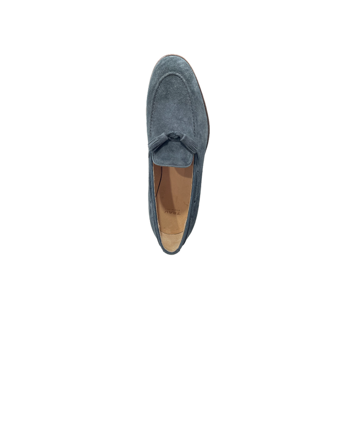 mocassini nappine uomo pelle frau art. 36e8 blu