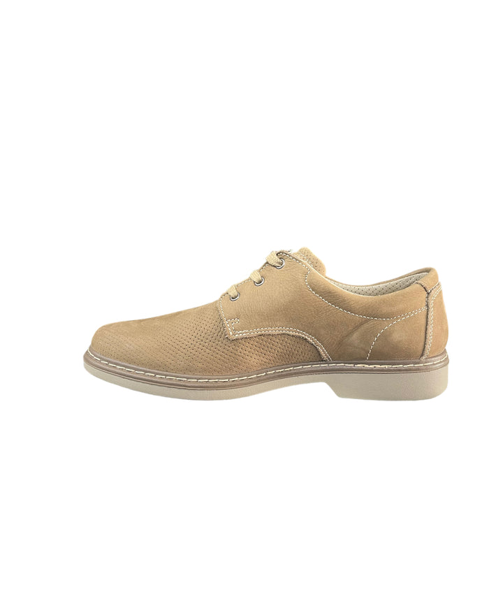 stringate uomo pelle enval soft art.3702022 TAUPE