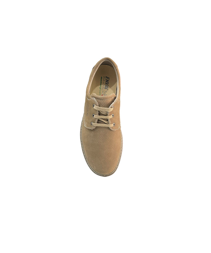 stringate uomo pelle enval soft art.3702022 TAUPE