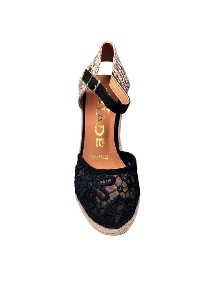 lejade espadrillas donna nere