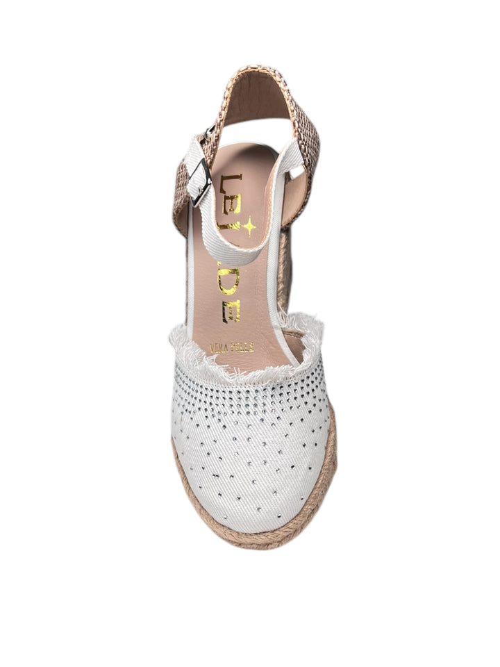 lejade espadrillas donna bianca