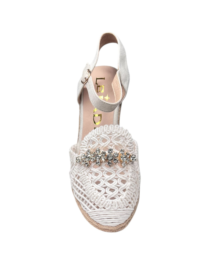 lejade espadrillas donna bianco