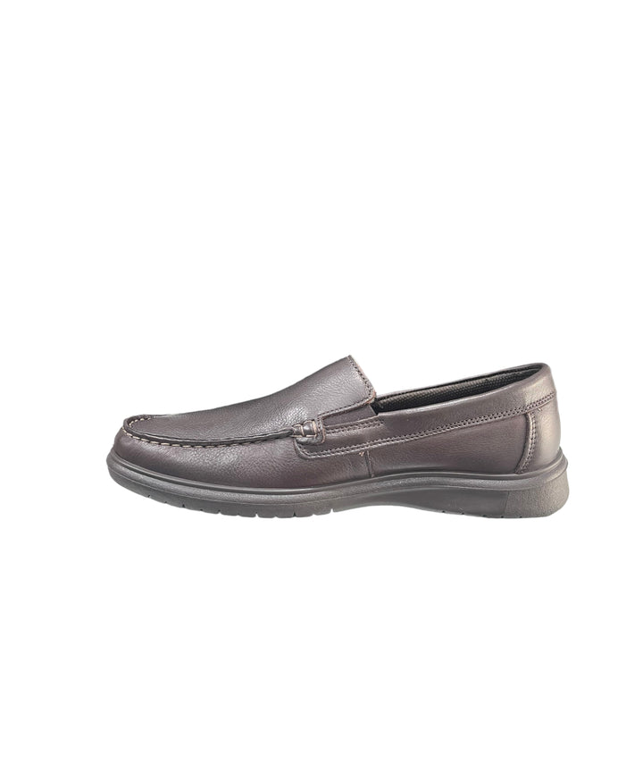 mocassini uomo pelle enval soft art.3708011 castagno