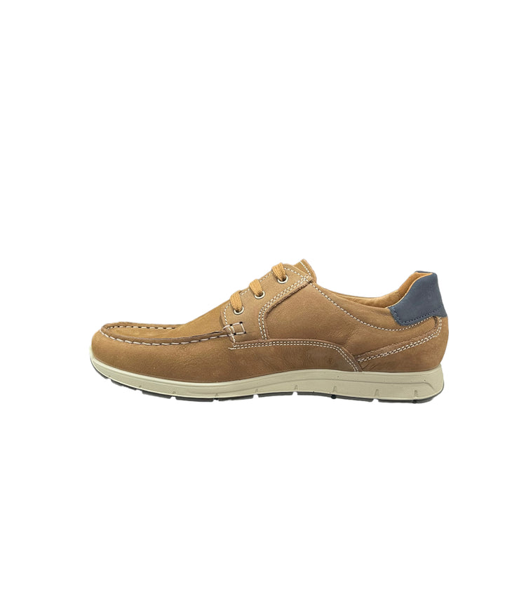 scarpe uomo pelle enval soft art.3710144 tabacco