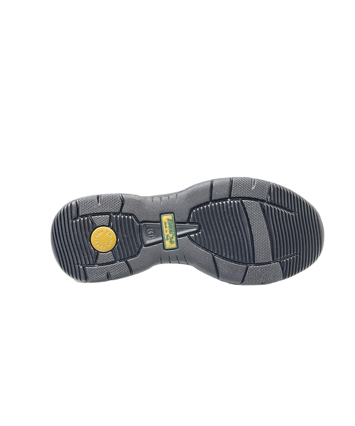 scarpe slip-on uomo pelle-tessuto elasticizzato enval soft art.3718700 nero