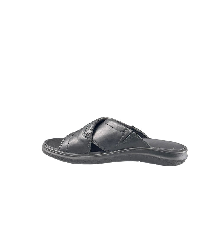 ciabatte uomo pelle enval soft art.3720000 nero