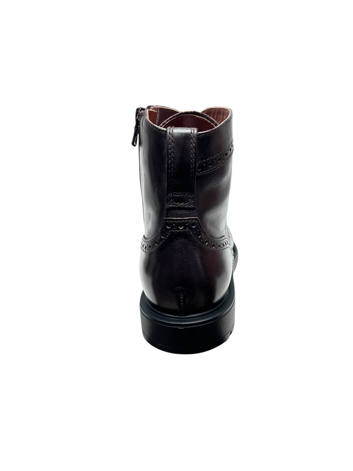 stivaletti stringati uomo pelle nero giardini art.i400374u301 caffè