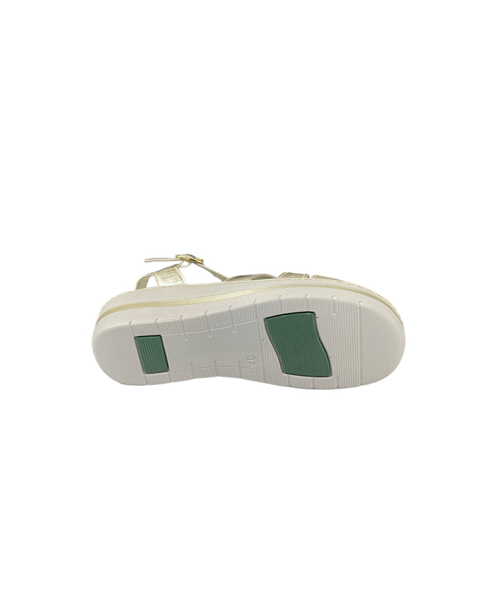 sandali donna pelle enval soft art. 3767233 platino