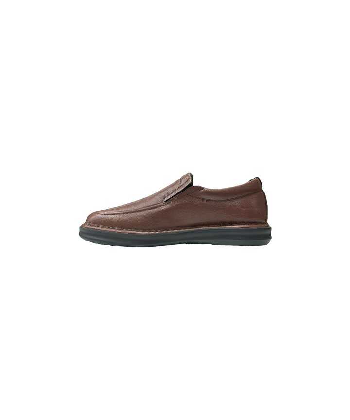 mocassini comfort uomo pelle frau art. 38M5 noce