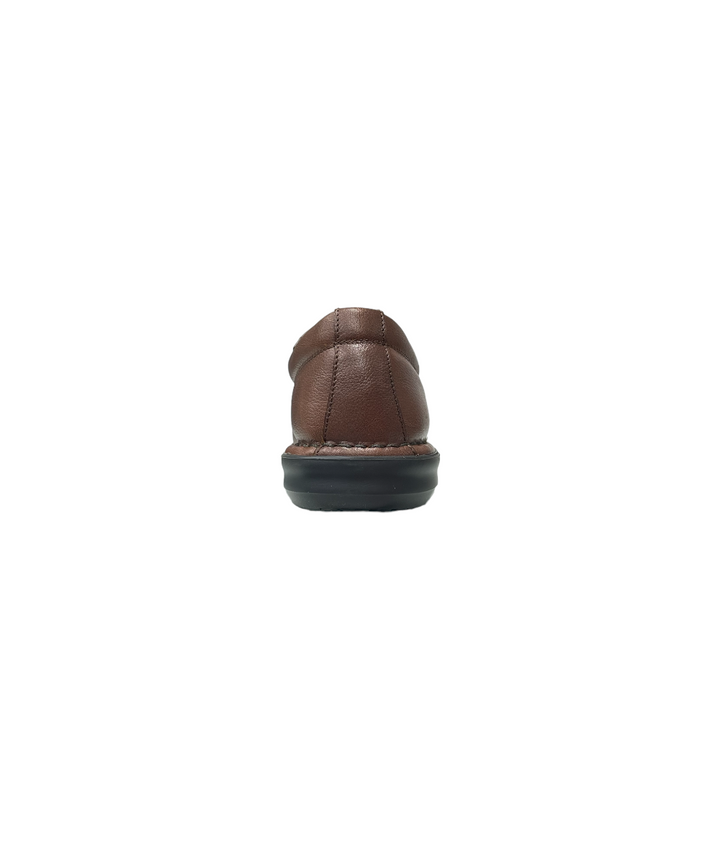 mocassini comfort uomo pelle frau art. 38M5 noce