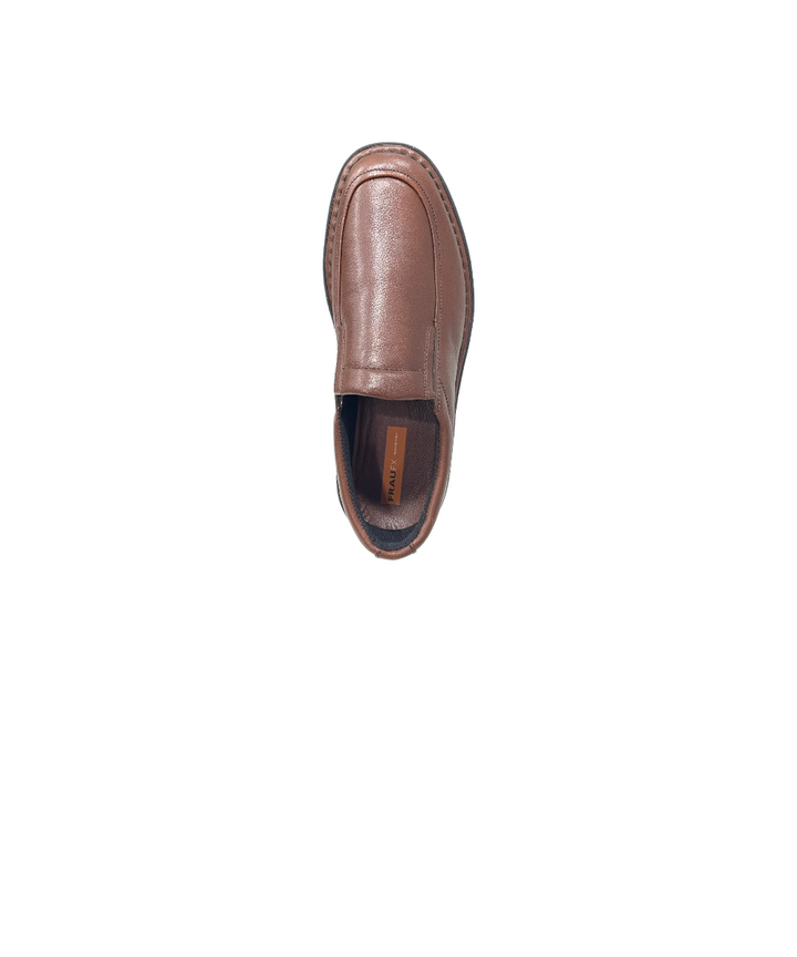 mocassini comfort uomo pelle frau art. 38M5 noce
