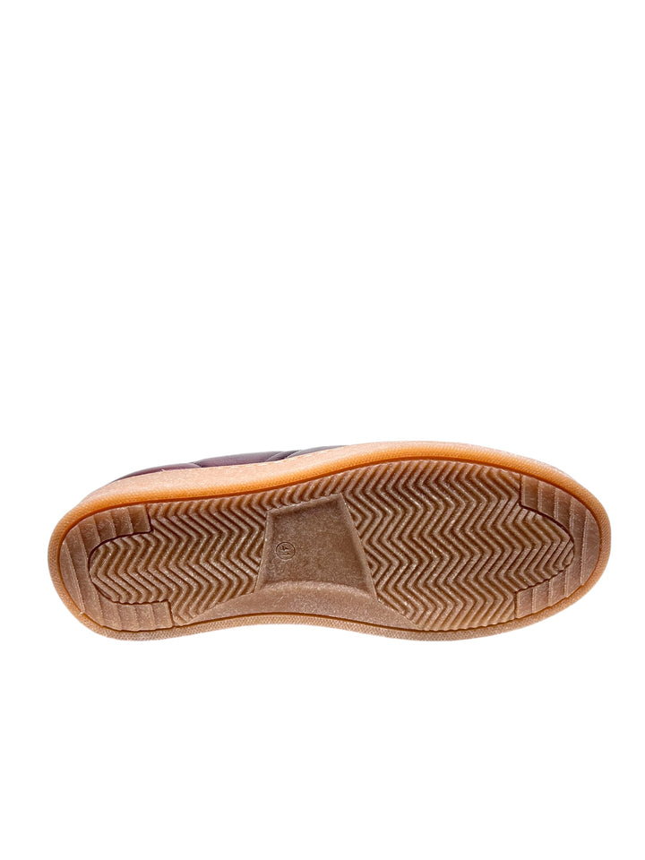 sneakers uomo pelle exton art.395 mogano