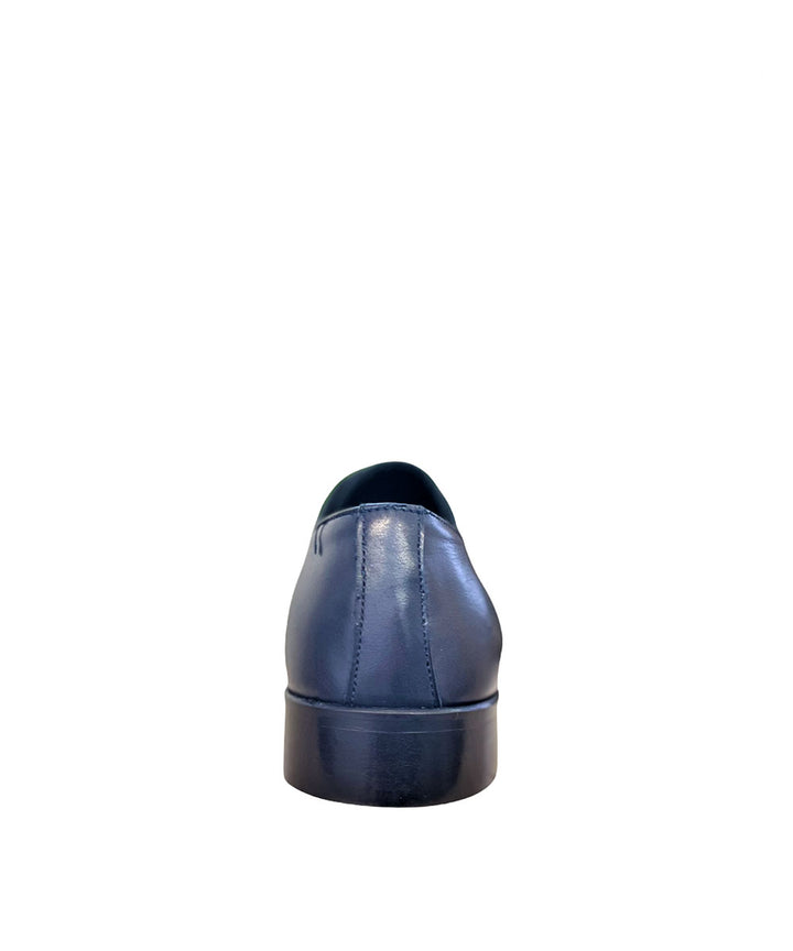 stringate eleganti uomo pelle antony sander art.40020 BLU