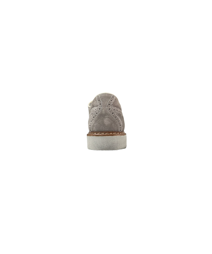 stringate uomo pelle scamosciata nero giardini art. 4130u122 grigio