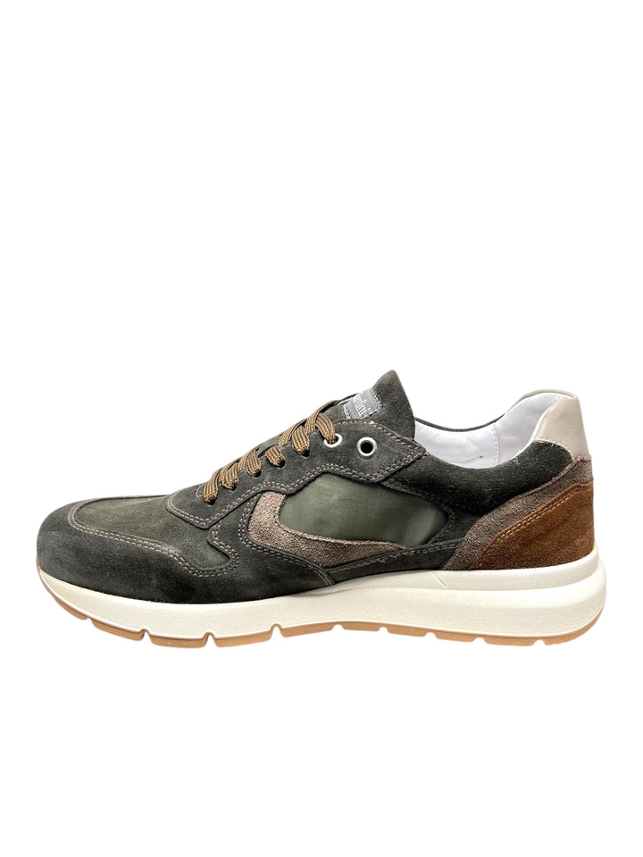 sneakers uomo pelle nero giardini art.i400420u503 bosco