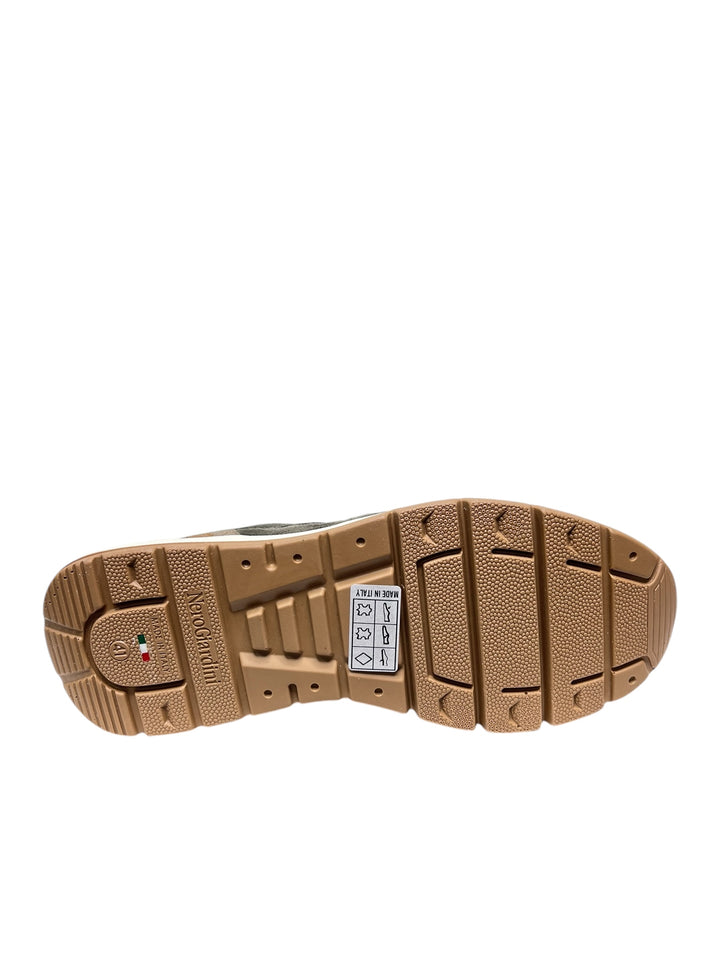 sneakers uomo pelle nero giardini art.i400420u503 bosco