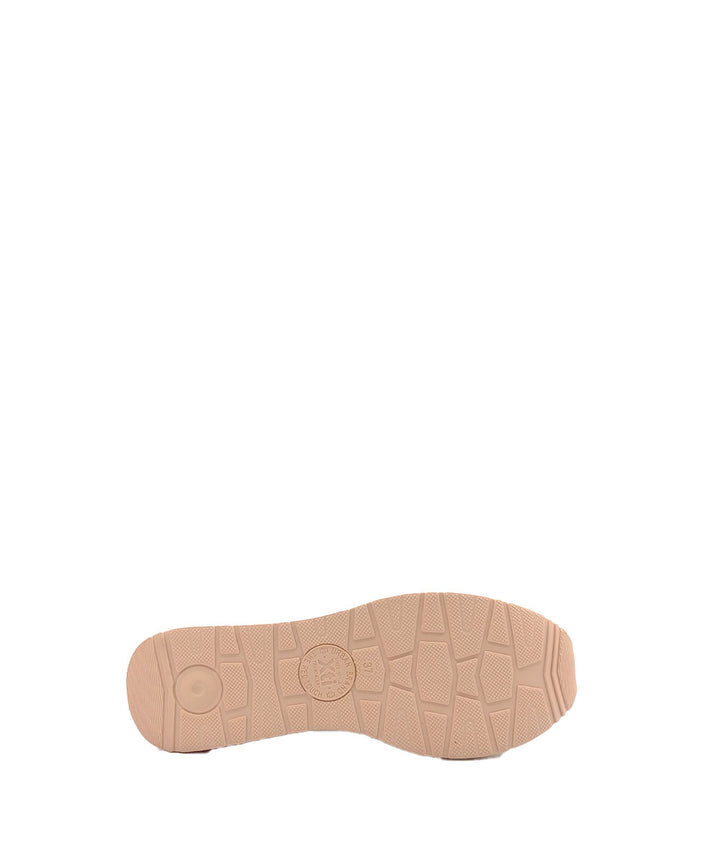 sneaker alta a calzino donna xti art.4257101 nude