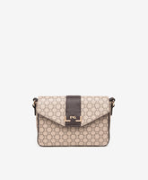 borsa a tracolla donna nero giardini art. i443830d437 ecru