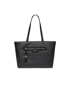 borsa tote da donna monogram nero
