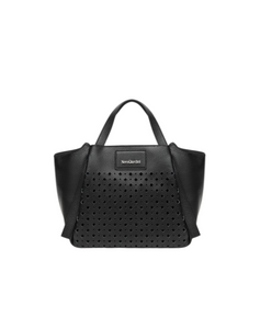 borsa donna in pelle nero giardini art.e644230d100 nero
