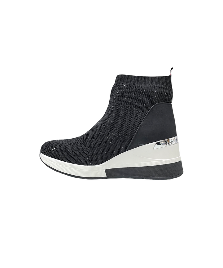 sneakers alte donna xti art.44281 negro