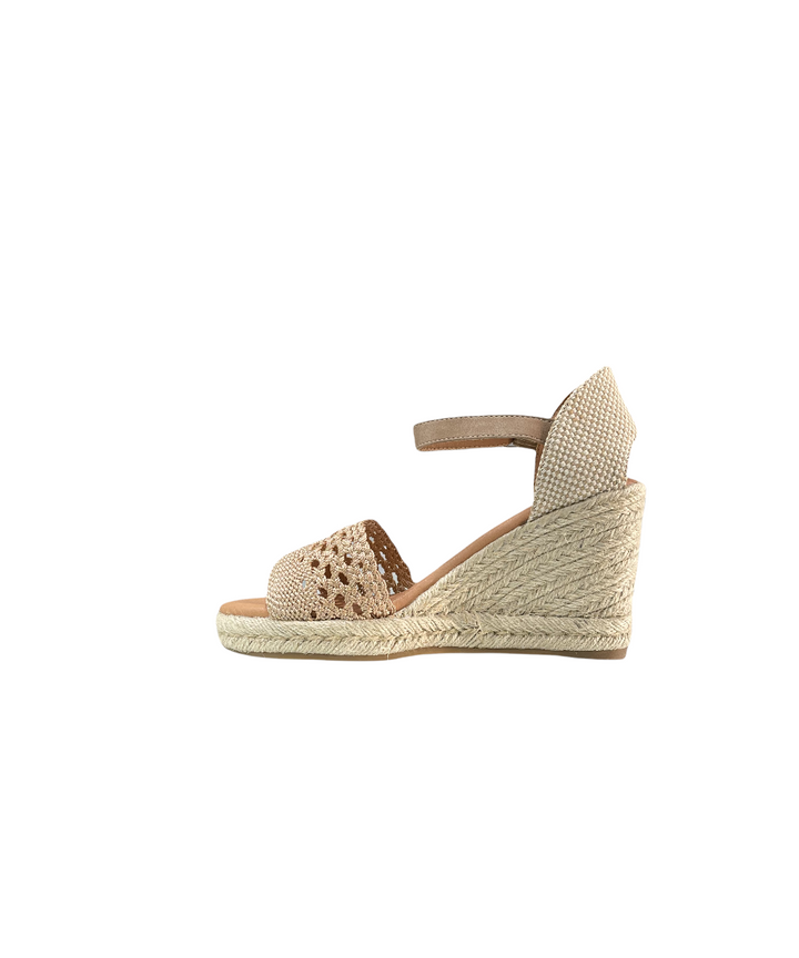 sandali donna corda xti art.44294 taupe