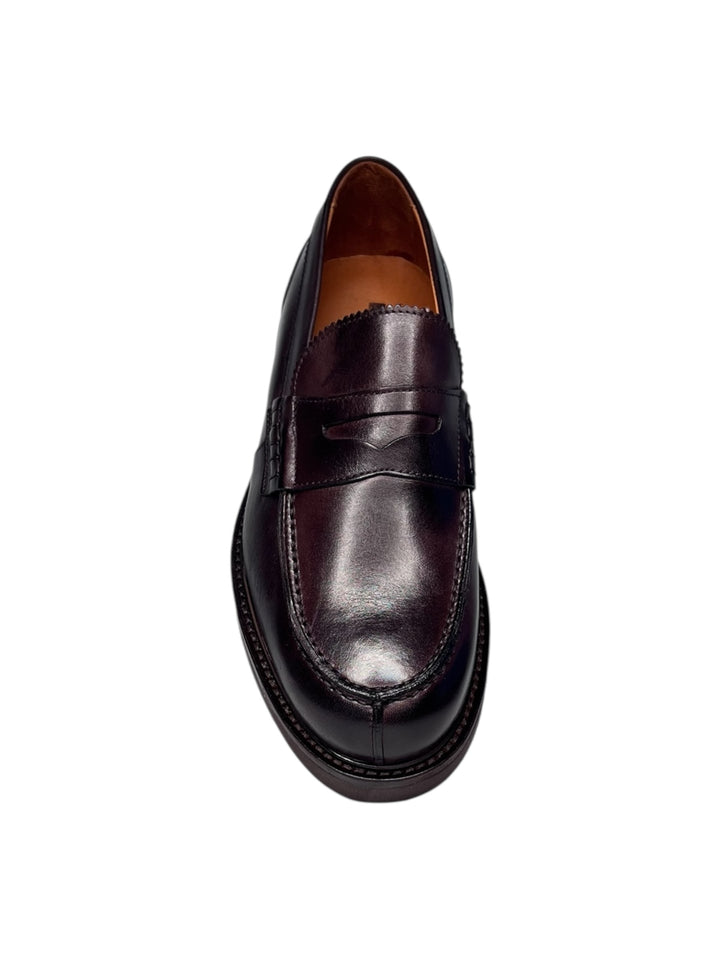 mocassini uomo pelle cioccolato