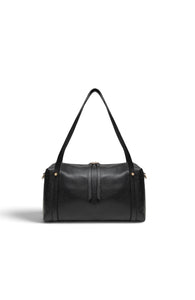 bauletto da donna in pelle nero giardini art.i644350d100 nero