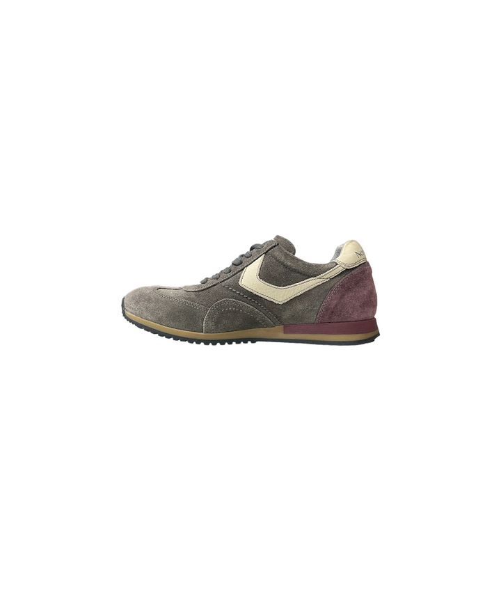 sneakers uomo pelle scamosciata nero giardini art. 4470u120 grigio cemento