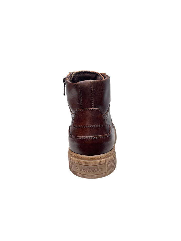sneaker uomo pelle delavato beige