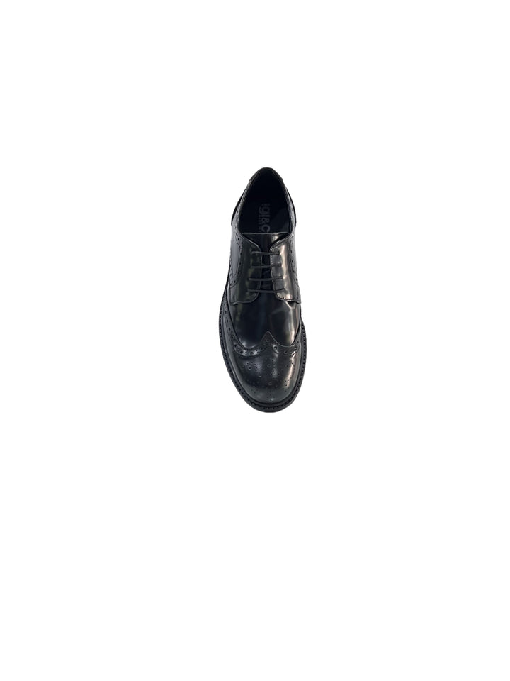 stringate uomo pelle igi&co art.4600200 nero