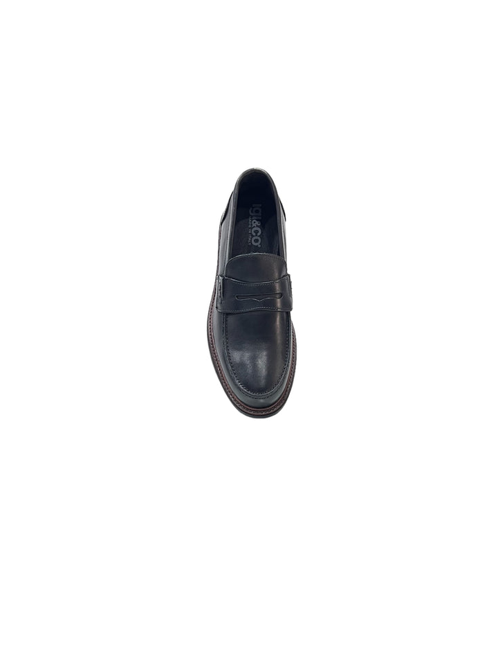 mocassini uomo pelle igi&co art.4600700 nero