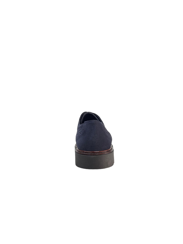 stringate uomo pelle igi&co art.4600911 blu notte