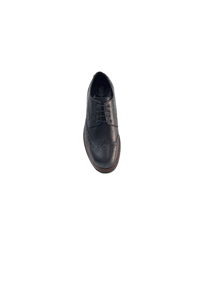 stringate uomo pelle igi&co art.4600922 nero