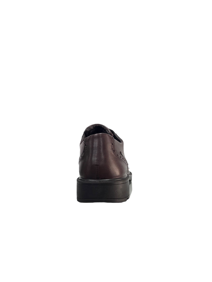 stringate uomo pelle goretex igi&co art.4602411 testa di moro