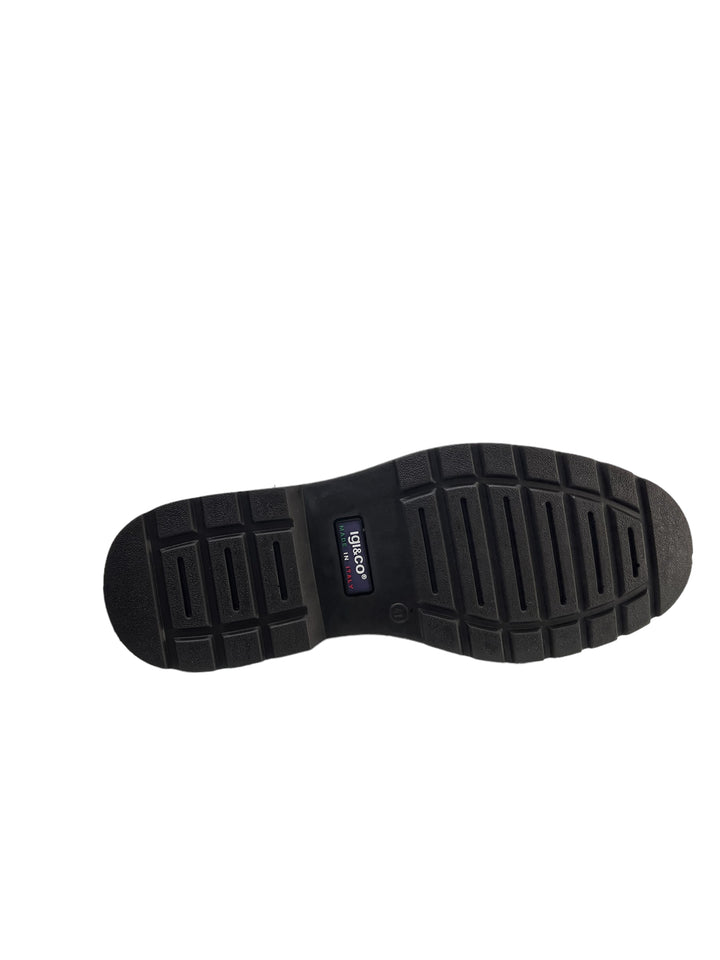 stringate uomo pelle goretex igi&co art.4602411 testa di moro