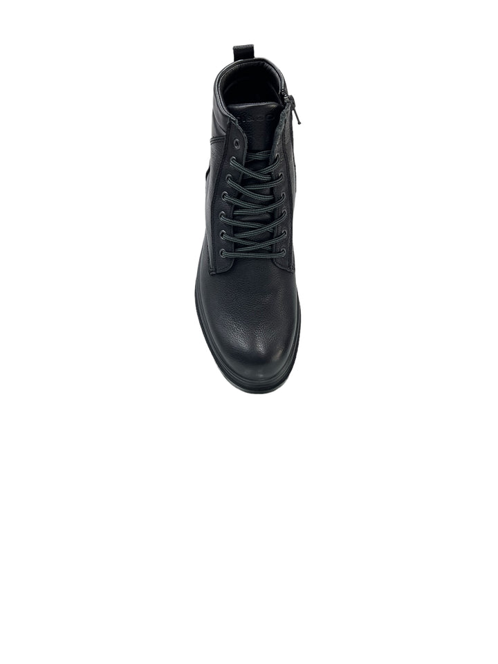 stivaletti allacciati uomo goretex pelle igi&co art.4623700 nero