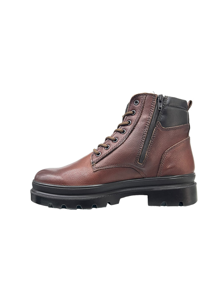 stivaletti allacciati uomo goretex pelle igi&co art.4623711 marrone