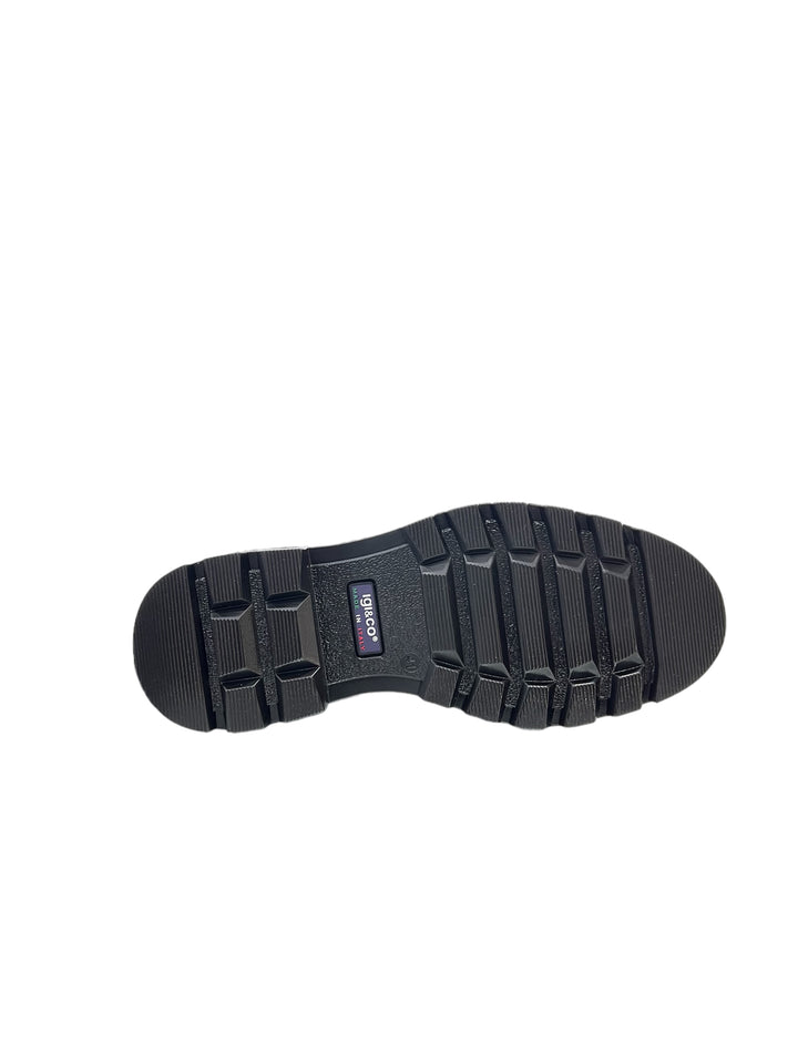 stivaletti allacciati uomo goretex pelle igi&co art.4623711 marrone