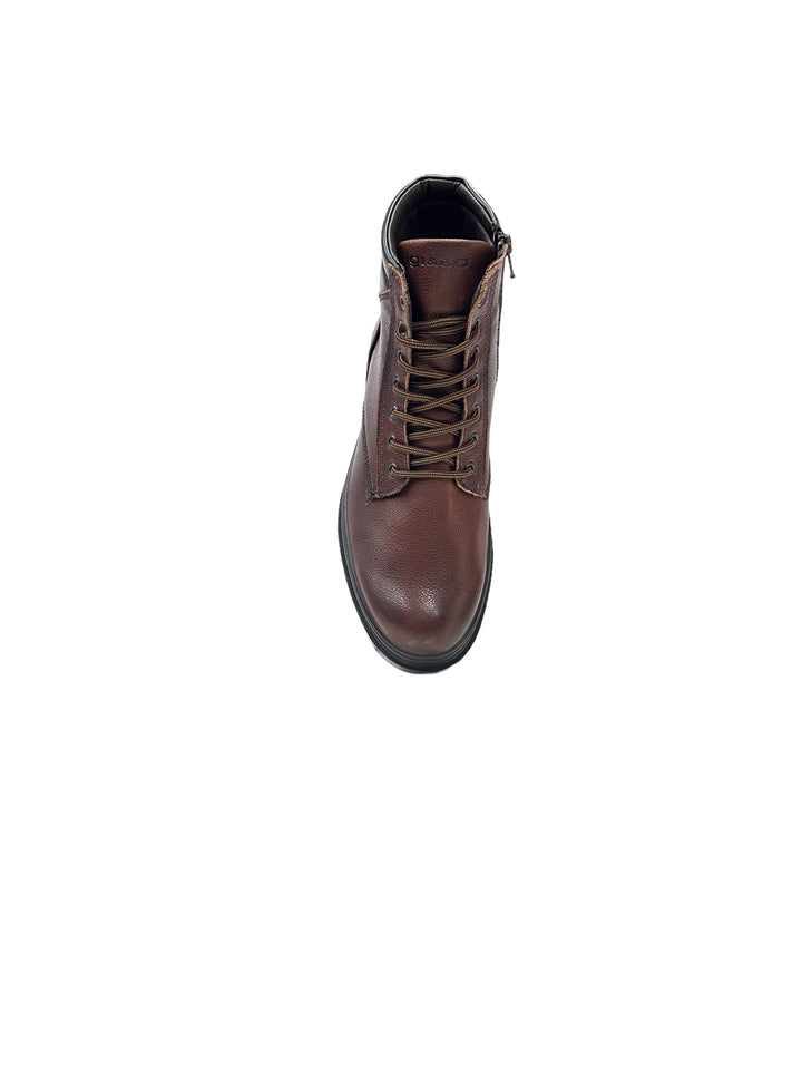 stivaletti allacciati uomo goretex pelle igi&co art.4623711 marrone