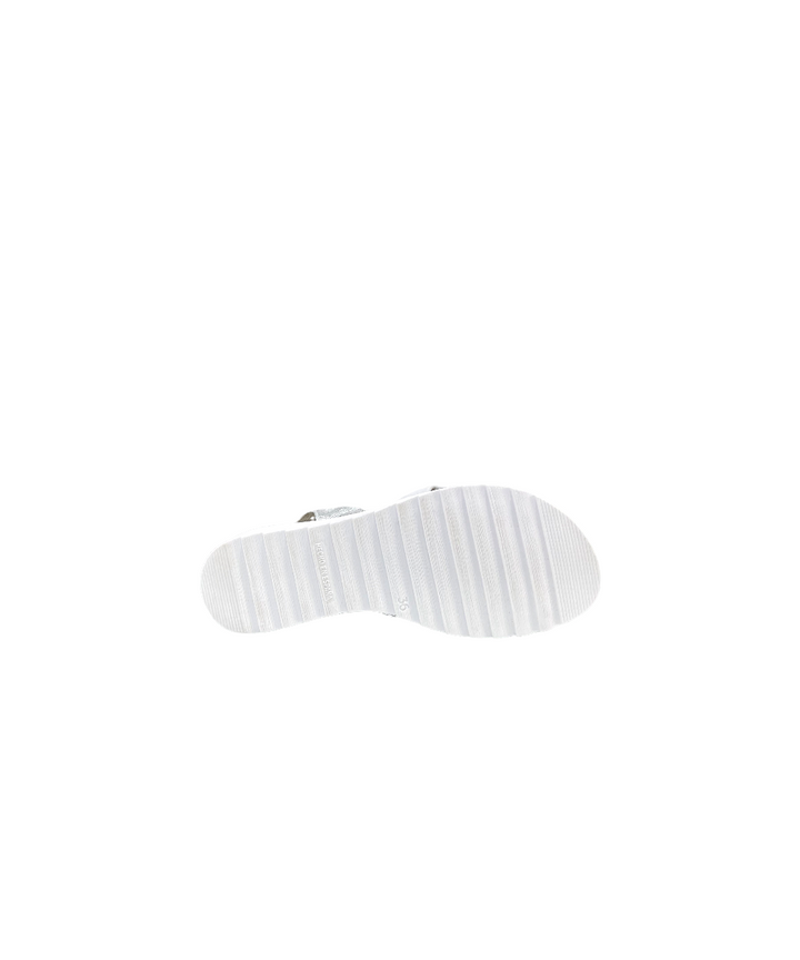 sandali donna pelle dorea art.4630b blanco-plata