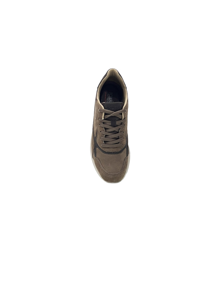sneakers uomo pelle igi&co art.4642933  fango chiaro
