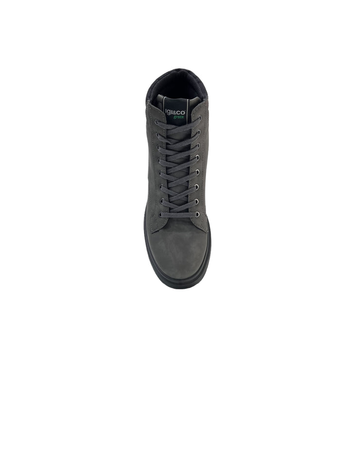 stivaletti allacciati uomo pelle igi&co art.4649322 antracite