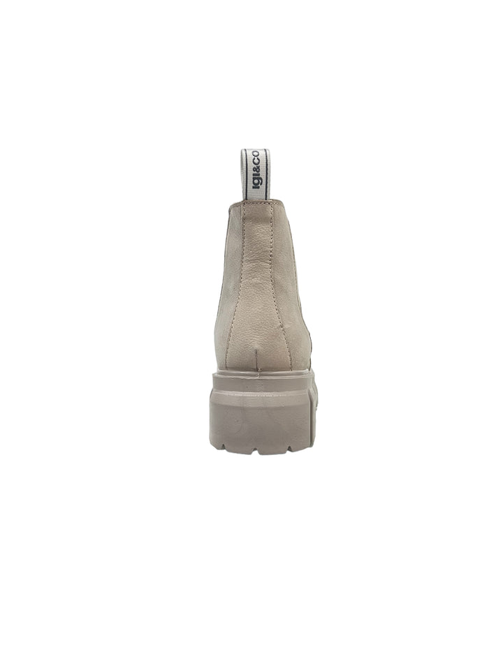 stivaletti beatles donna pelle igi&co art. 4664811 pietra